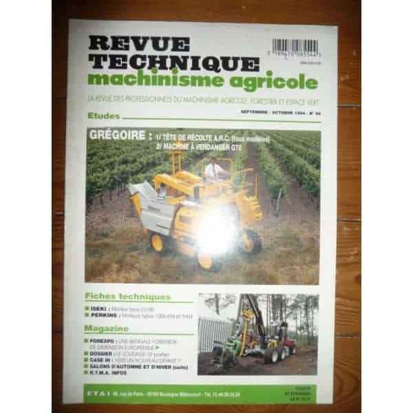 ARC G70 Revue Technique Agricole Gregoire