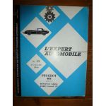 404 L LD U6 U6D Revue Technique Peugeot