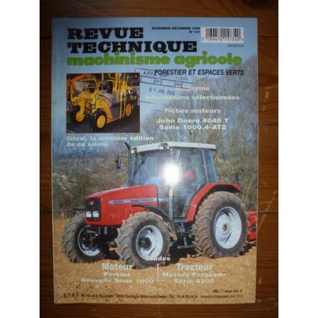 Série 4200 Revue Technique Agricole Massey Ferguson
