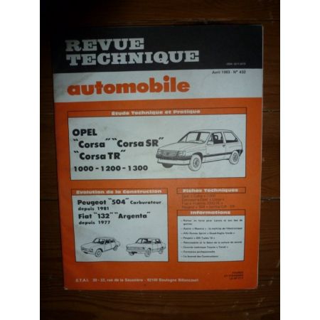 Corsa A Ess Revue Technique Opel