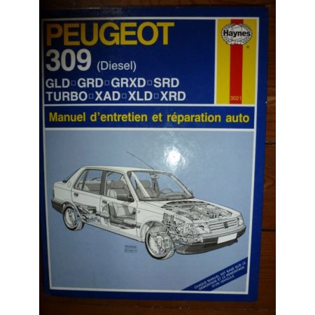 309 Die Revue Technique Haynes Peugeot