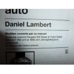 309 Die Revue Technique Haynes Peugeot