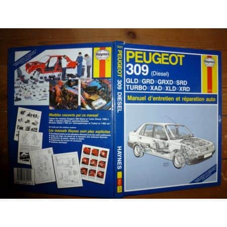 309 Die Revue Technique Haynes Peugeot
