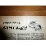 Simca 5 Revue Technique Simca Talbot