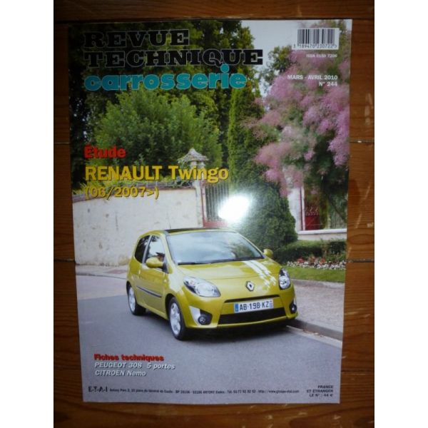 Twingo 07- Revue Technique Carrosserie Renault