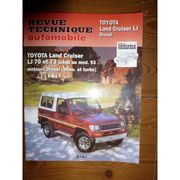 Land Cruiser -93 Diesel Revue Technique Toyota