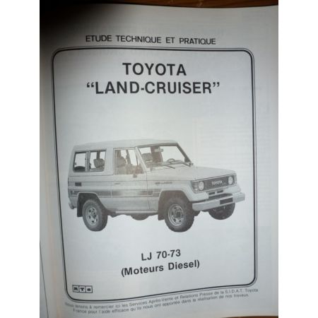 Land Cruiser -93 Diesel Revue Technique Toyota