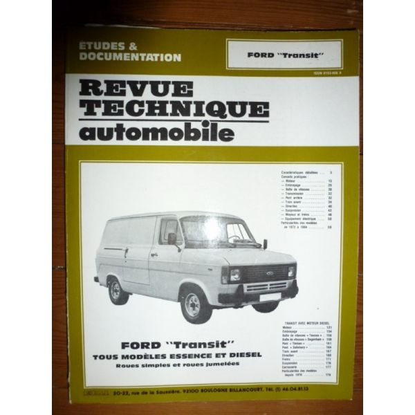 Transit Revue Technique Ford