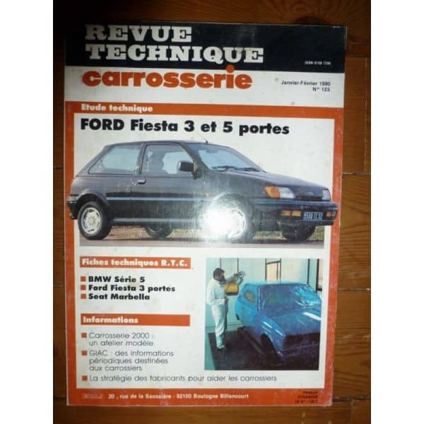 Fiesta Revue Technique Carrosserie Ford