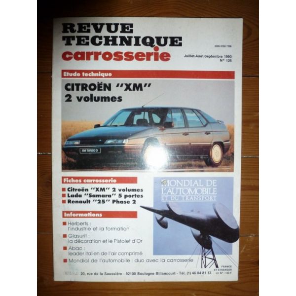 XM Revue Technique Carrosserie Citroen