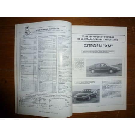 XM Revue Technique Carrosserie Citroen