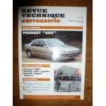 605 Revue Technique Carrosserie Peugeot