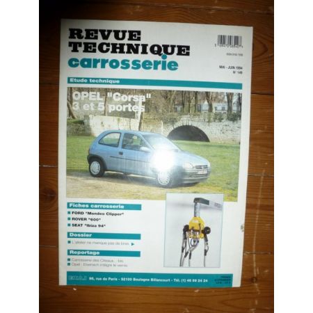 Corsa Revue Technique Carrosserie Opel