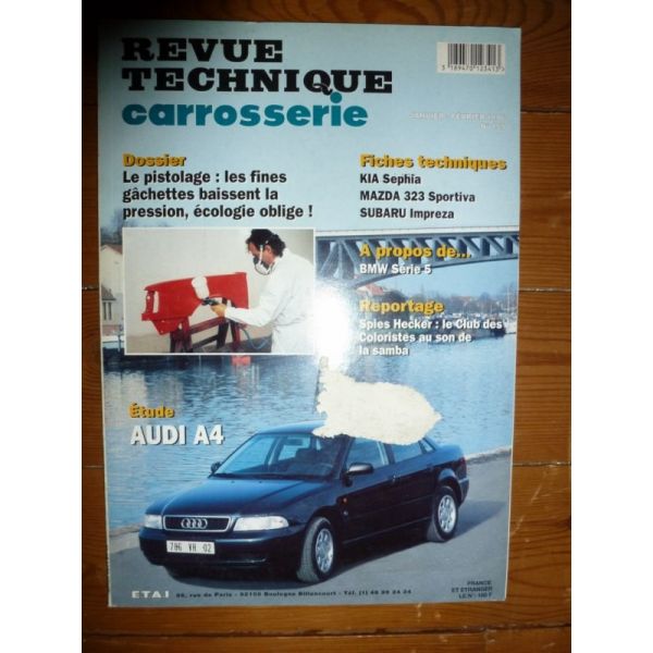 A4 Revue Technique Carrosserie Audi