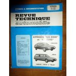 CX 2000 2200 Revue Technique Citroen