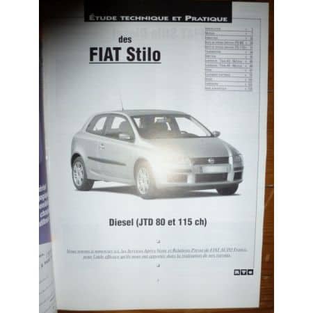 Stilo D 01- Revue Technique Fiat