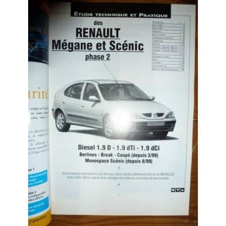 Megane 2 99- Revue Technique Renault
