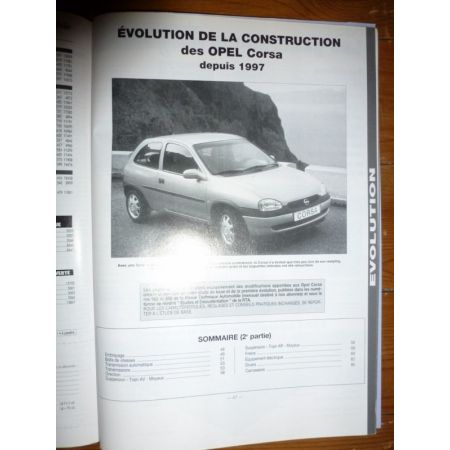 Evol Corsa B Tigra 97-00 Revue Technique Opel