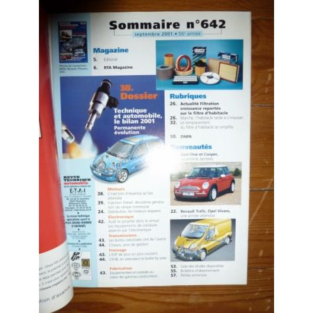 Table 64-90 Revue Technique