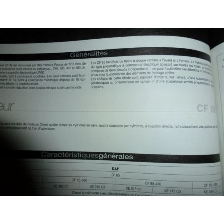 CF85 Revue Technique PL Daf