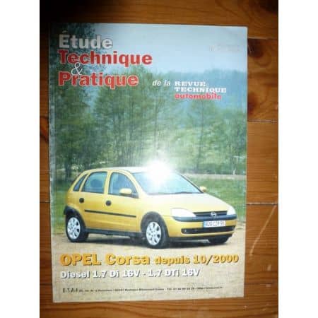 Corsa Dies 00- Revue Technique Opel