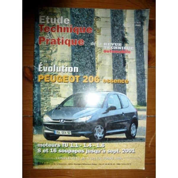 206 Ess -01 Revue Technique Peugeot