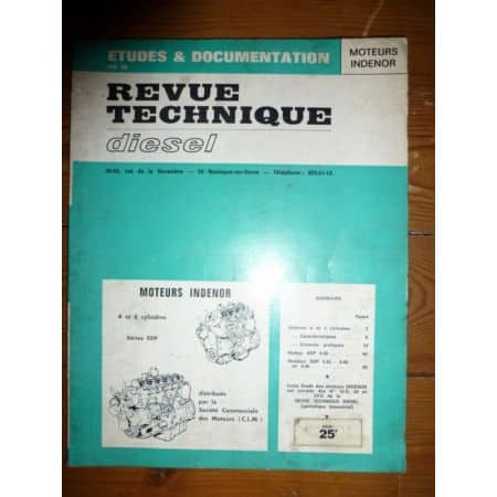 XDP 4 6 cyl Revue Technique Indenor