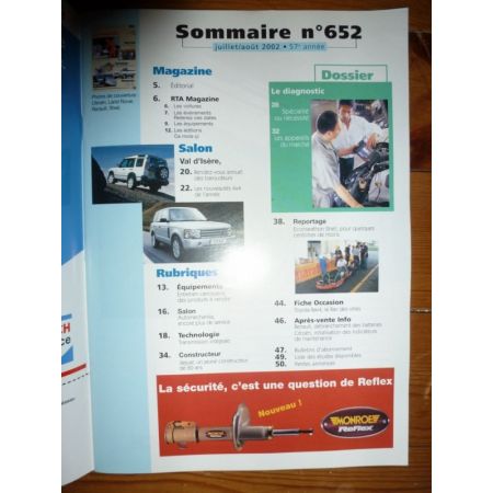 Table 64-90 Revue Technique