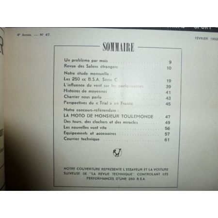 250 C Revue Technique moto Bsa