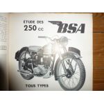 250 C Revue Technique moto Bsa