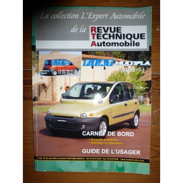 Multipla 99- Revue Technique Fiat