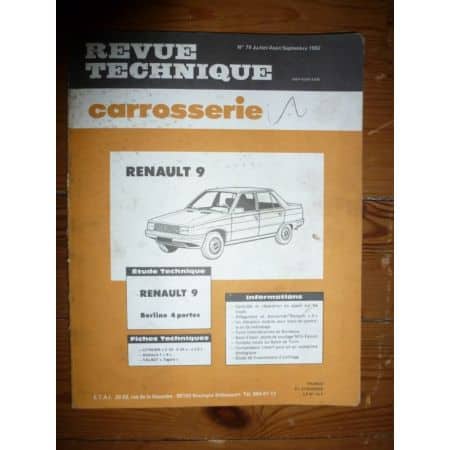 R9 Berl Revue Technique Carrosserie Renault