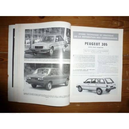 305 Revue Technique Carrosserie Peugeot