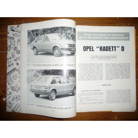 Kadett D Revue Technique Carrosserie Opel