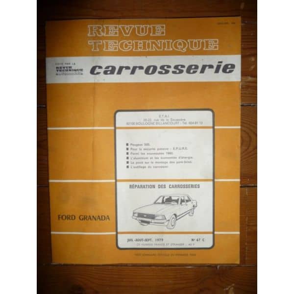 Granada Revue Technique Carrosserie Ford