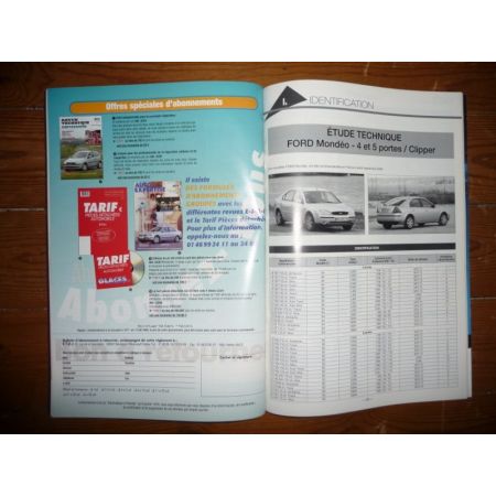 Mondeo 00- Revue Technique Carrosserie Ford