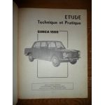 1500 Revue Technique Simca Talbot