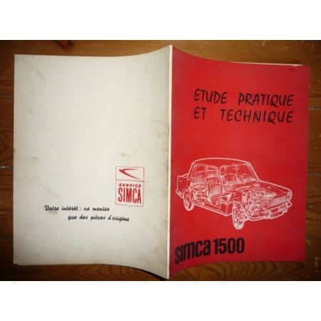 1500 Revue Technique Simca Talbot