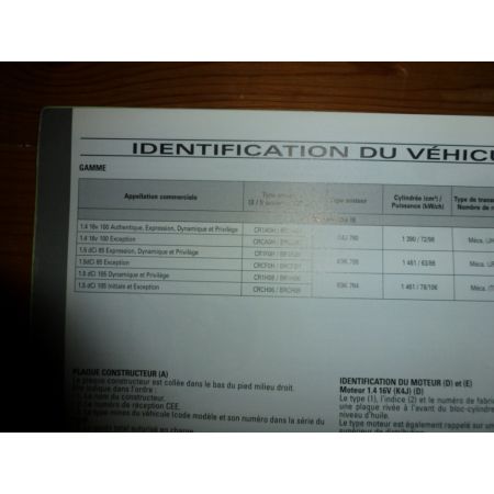 Clio III 05- Revue Technique Renault