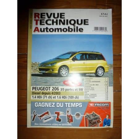206 Die 03- Revue Technique Peugeot