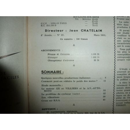 125cc AV Revue Technique moto Automoto Villiers