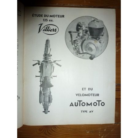 125cc AV Revue Technique moto Automoto Villiers