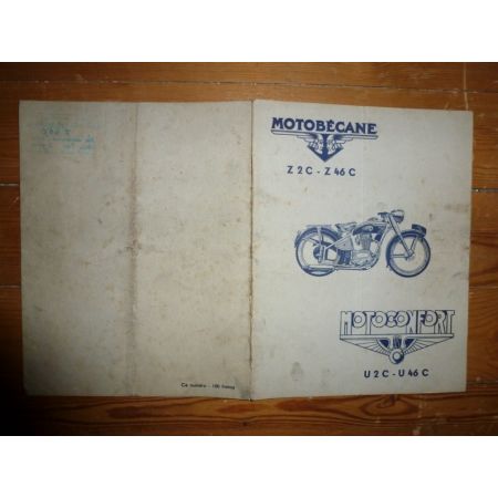 Z2C Z46C U2C U46C Revue Technique moto Motobecane