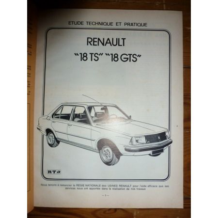 R18 TS GTS Revue Technique Renault