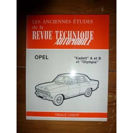 KADETT OLYMPIA Revue Technique Opel