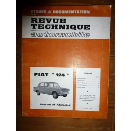 124 Revue Technique Fiat