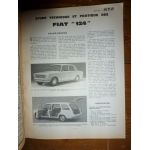 124 Revue Technique Fiat