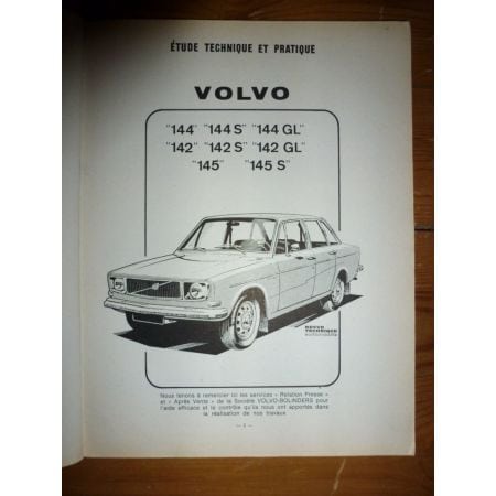 142 144 145 Revue Technique Volvo