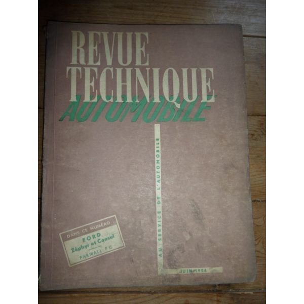 Zéphyr Consul Farmal FC Revue Technique Agricole IH Ford