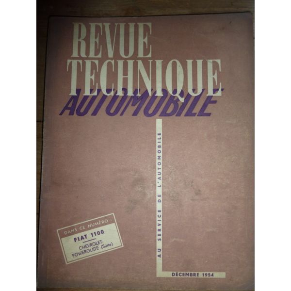 1100 Revue Technique Fiat